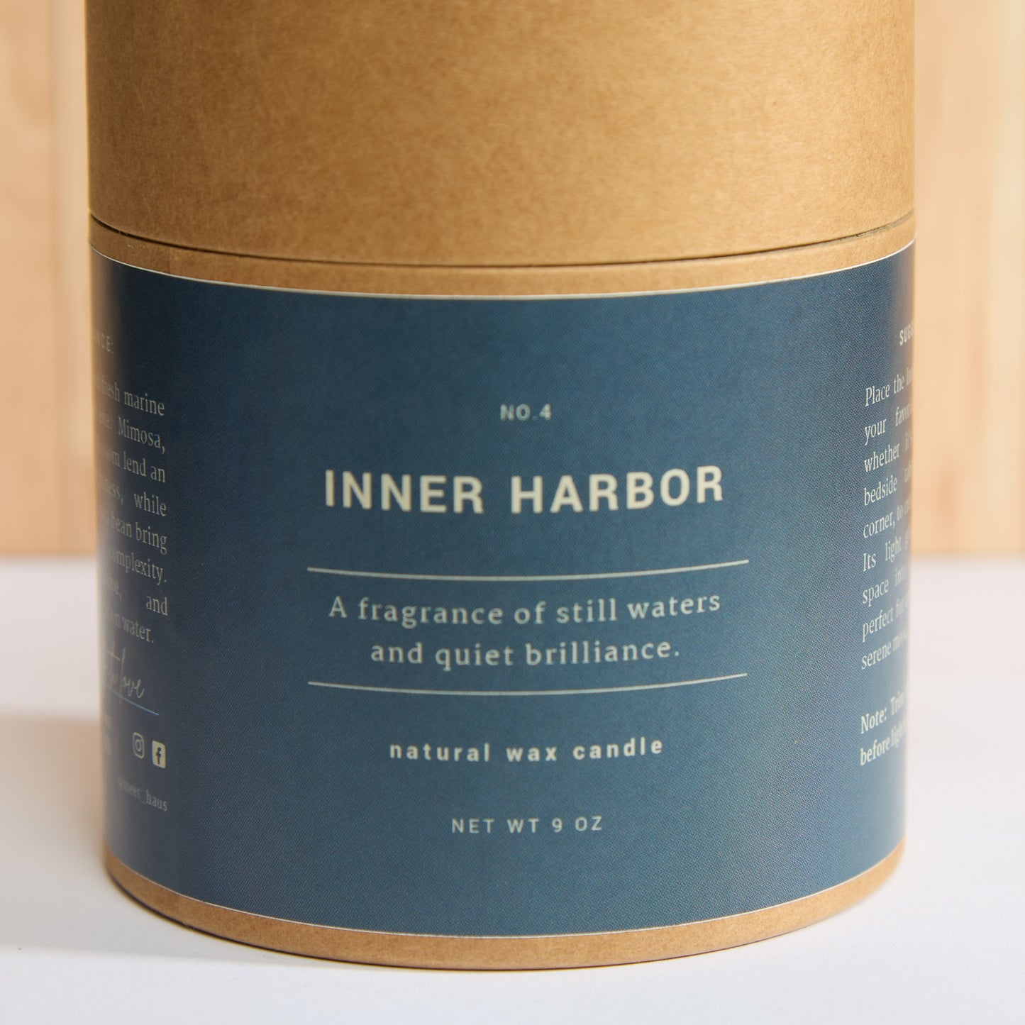 Inner Harbor Candle – A Sophisticated Urban Coastal Blend