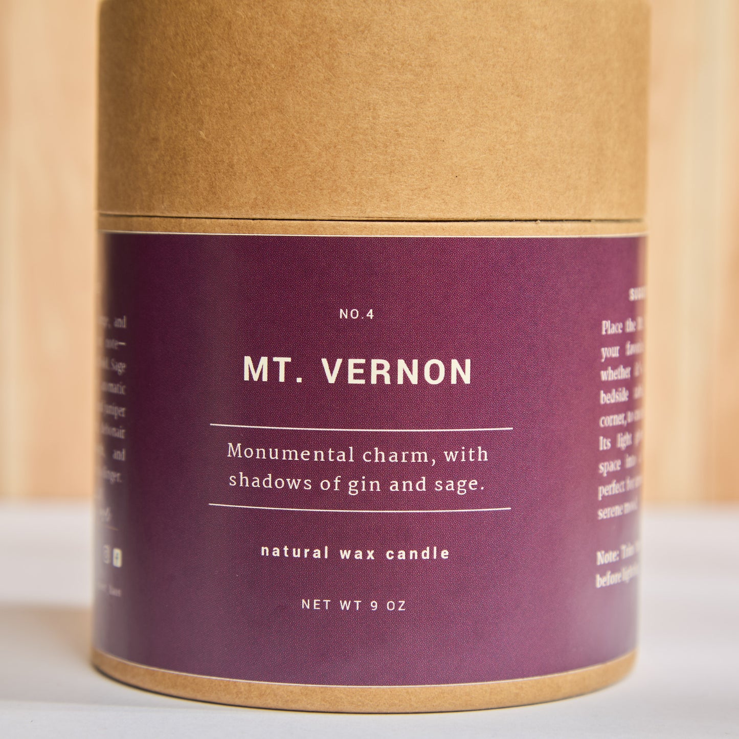 Mt. Vernon Candle – A Sophisticated City Candle Rooted in Baltimore’s Cultural Legacy