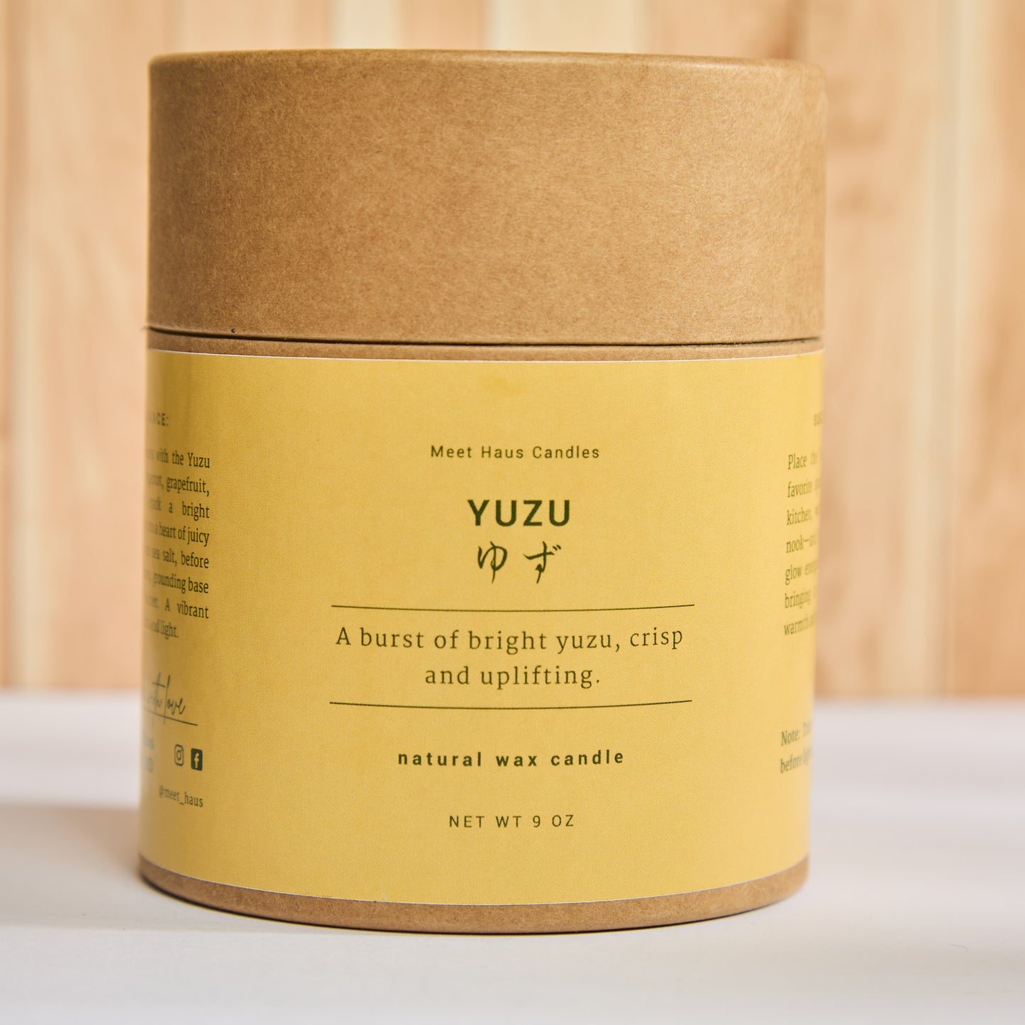 Yuzu Candle