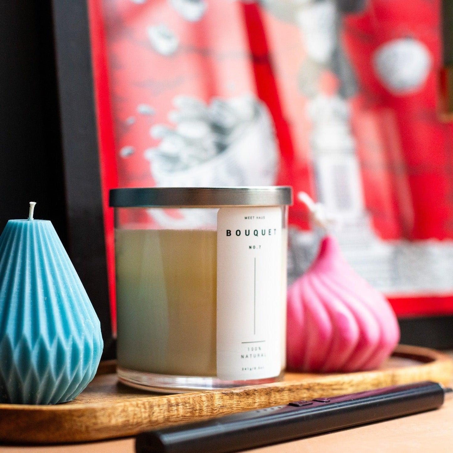 Bouquet Candle – Hand-Poured with a Luxurious Floral Fragrance - Meet Haus