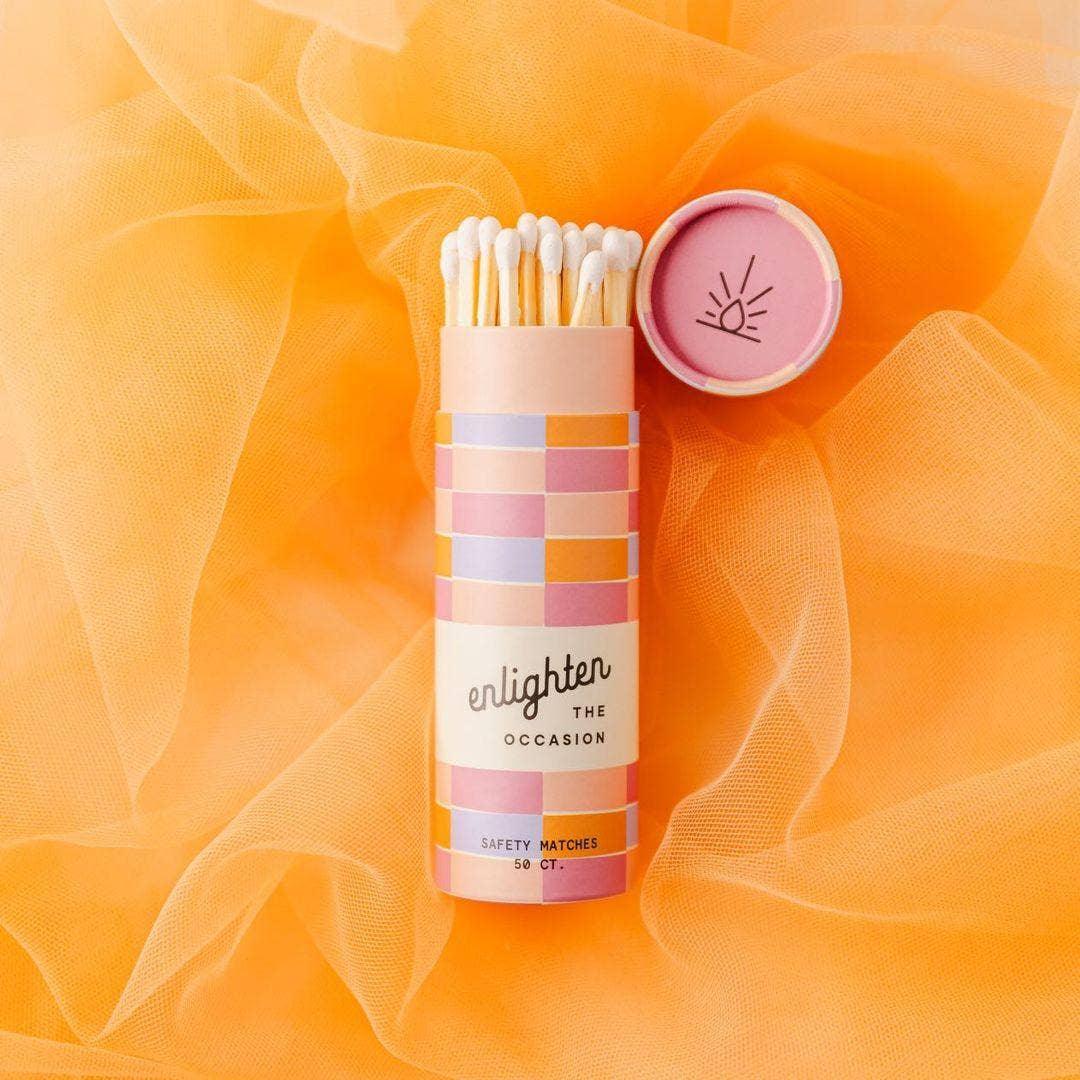 Pink Sunrise Match Tube - Meet Haus