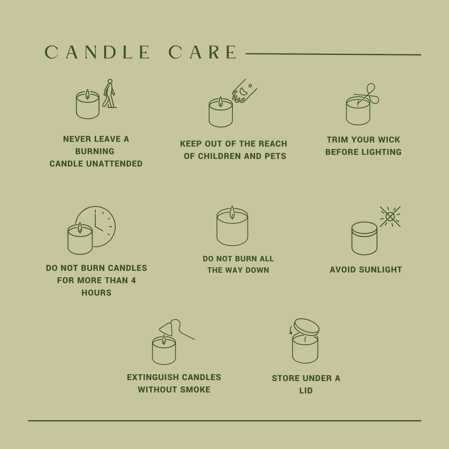 Scent Discovery Trio: Handcrafted Soy Candle Sampler - Meet Haus