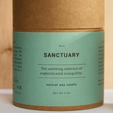 Sanctuary: Composed Palo Santo & Moss. For Rooms That Ask for Quiet.