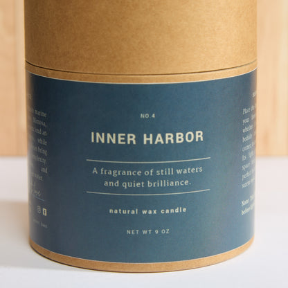 Inner Harbor Candle – A Sophisticated Urban Coastal Blend