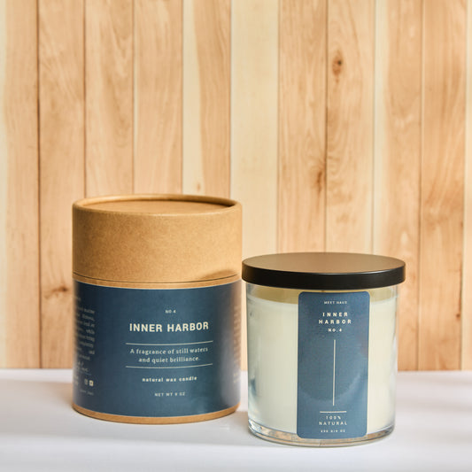 Inner Harbor Candle – A Sophisticated Urban Coastal Blend