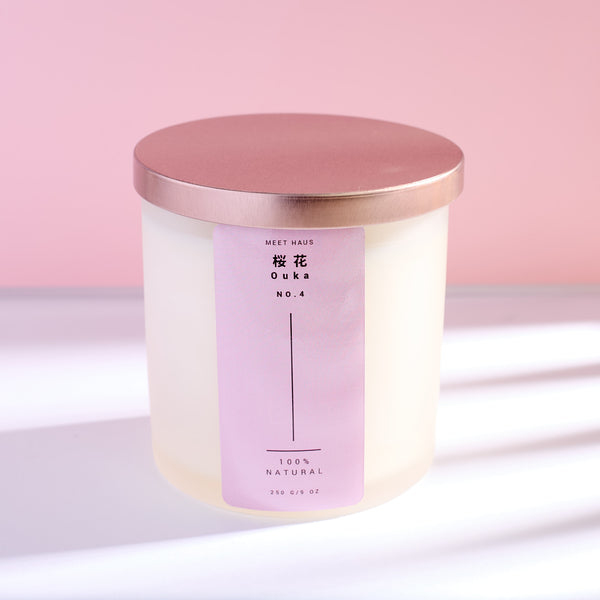 Ouka Cherry Blossom Candle - Meet Haus