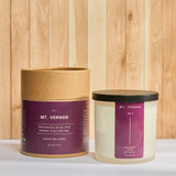 Mt. Vernon: Bold Peppercorn & Leather. Designed for Spaces with Character.