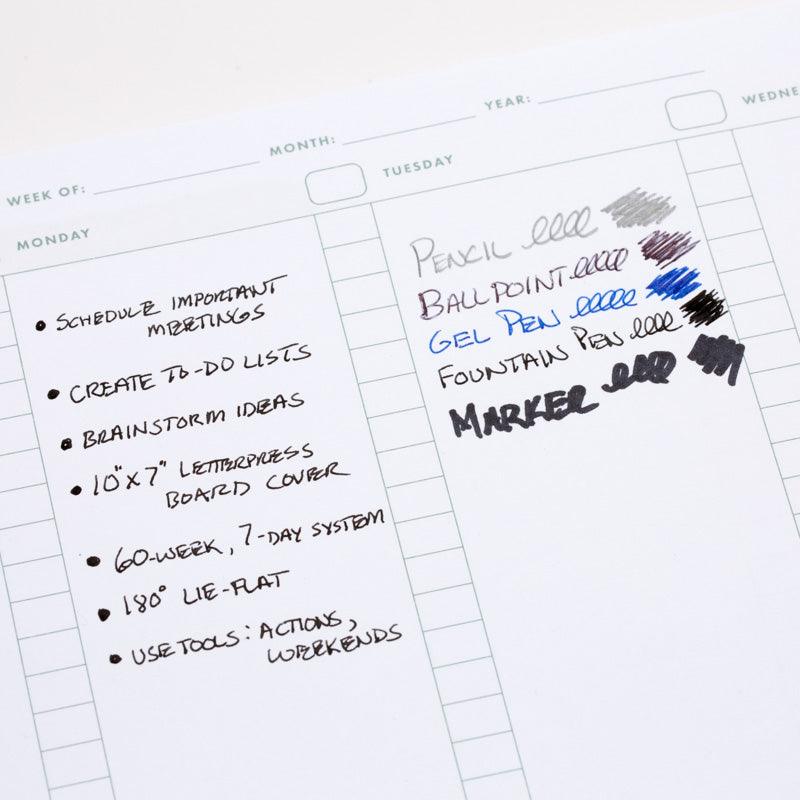 Weekly Planner Notebook