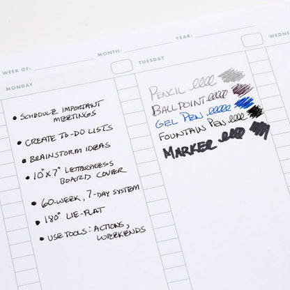 Weekly Planner Notebook