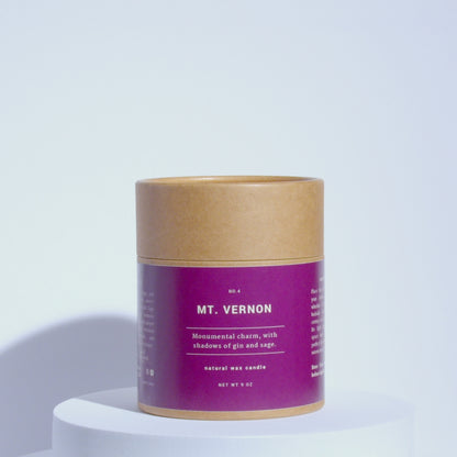 Mt. Vernon Candle – A Scent Rooted in Baltimore’s Cultural Legacy